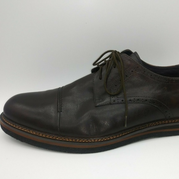 Zanzara Uccello Leather Cap Toe Derby Size 11.5 main image 6